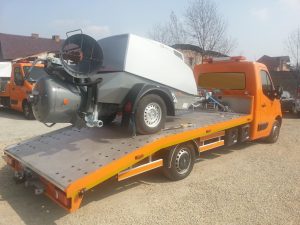 Transport Utilaje Vaslui Cu Platforma Auto 